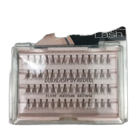 New in Box Ardell Brown Lashes 2 Pack Demi 120 & Flare Individual Human Hair NWT - Picture 3 of 5